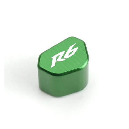 CNC-Blinkerschalterknopf Für YZF R1 R3 R6 YZF-R1 YZFR1 YZF-R6 YZF-R3 YZFR3 Ersatz-Motorrad-Blinkerkappe(Green) von chennini