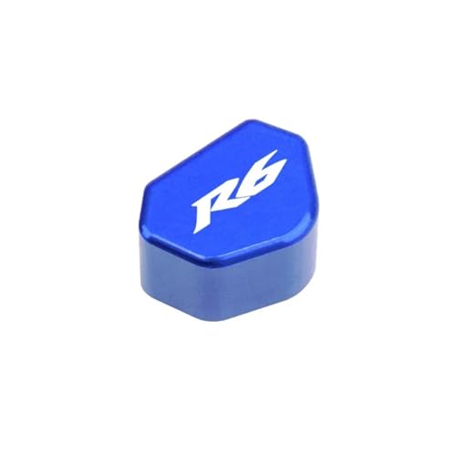 CNC-Blinkerschalterknopf Für YZF R1 R3 R6 YZF-R1 YZFR1 YZF-R6 YZF-R3 YZFR3 Ersatz-Motorrad-Schalterkappe Für Blinker(R6 Blue) von chennini