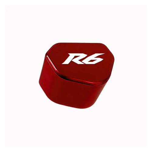 CNC-Blinkerschalterknopf Für YZFR6 YZF-R6 YZF R6 2010–2025 R 6 Aluminium-Blinkerschalter-Tastenkappen-Zubehör(Red) von chennini