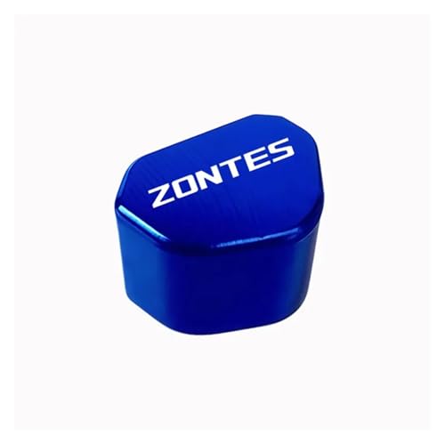 CNC-Blinkerschalterknopf Für Zontes G1 125 ZT125U ZT U 310R 310X ZT310R Aluminium-Tastenkappen Für Motorrad-Blinkerschalter(Blue) von chennini