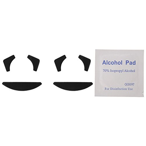 chenpaif 2 Sets 0,6 mm Mausfuß Schlittschuhe Mauspads für Razer DeathAdder Mausschlittschuhe von chenpaif