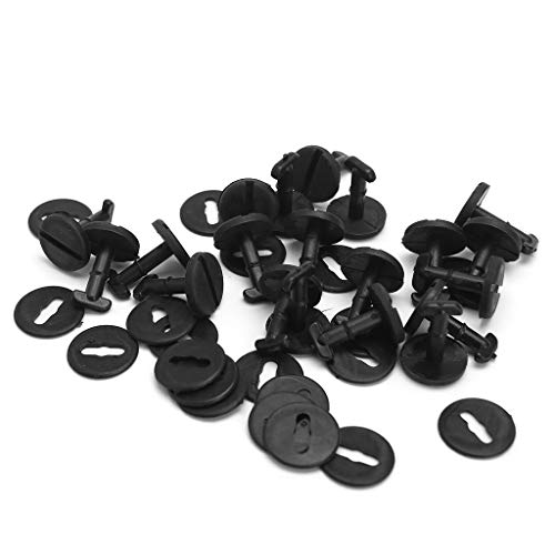 chenpaif 20x Boden Teppichmatte Clips Twist Lock mit Unterlegscheiben Für BMW E36 E46 von chenpaif