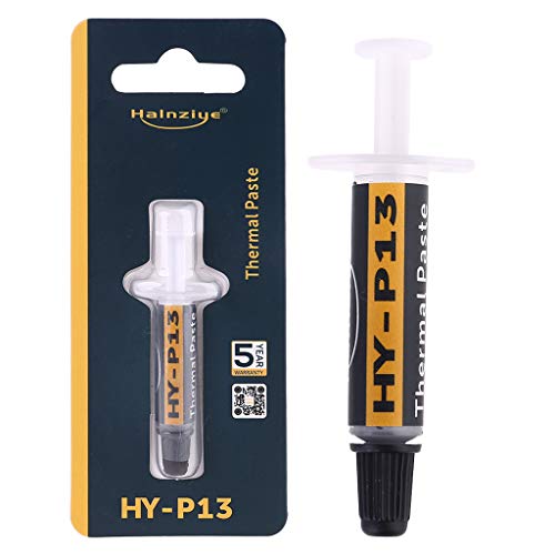 chenpaif Wärmeleitpaste, Wärmeleitpaste Paste Compound Silizium CPU GPU Kühlkörper Prozessor Lüfter Wärmeleitpaste mit Einer weitreichenden Arbeitstemperatur von chenpaif