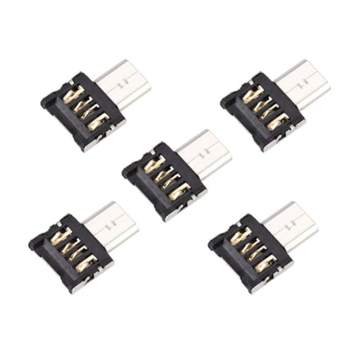 chenyang 5 Pack Micro USB OTG Adapter Micro USB Stecker auf USB 2.0 Buchse Ultra Mini Anschlussadapter chenyang 5 Pack Micro USB OTG Adapter Micro USB Stecker auf USB 2.0 Buchse Ultra Mini Anschlussadapter von chenyang