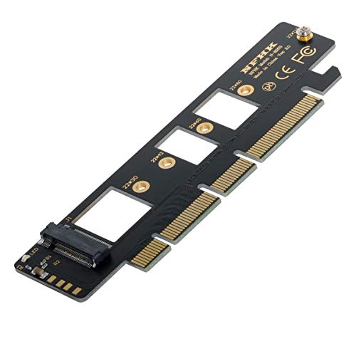 chenyang M.2 NVME auf PCIe 3.0 X16 Adapter NVME/AHCI SSD auf PCI Express Erweiterungskartenadapter für 110mm SSD von chenyang