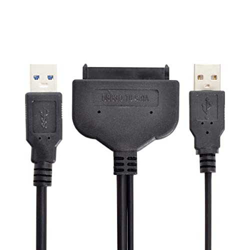 CY SATA zu USB 3.0 Adapterkabel mit Extra 5V Power 6Gbps Unterstützung 2.5inch externe SSD Festplatte 22 Pin Sata III CY SATA zu USB 3.0 Adapterkabel mit Extra 5V Power 6Gbps Unterstützung 2.5inch externe SSD Festplatte 22 Pin Sata III von chenyang