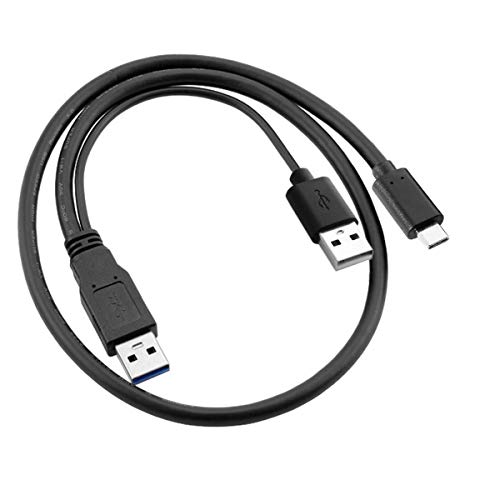 CY Typ-C USB-C auf USB 3.0 Stecker & USB 2.0 Dual Data Y-Kabel für Laptop und Festplatte CY Typ-C USB-C auf USB 3.0 Stecker & USB 2.0 Dual Data Y-Kabel für Laptop und Festplatte von chenyang