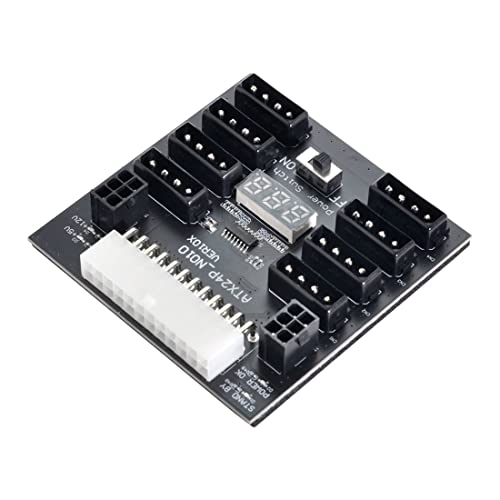 ChenYang CY ATX Server PSU Power Board 24Pin zu IDE 8X 4Pin +2X 6Pin Netzteilplatine für CHIA ETH BTC Mining Miner ChenYang CY ATX Server PSU Power Board 24Pin zu IDE 8X 4Pin +2X 6Pin Netzteilplatine für CHIA ETH BTC Mining Miner von chenyang