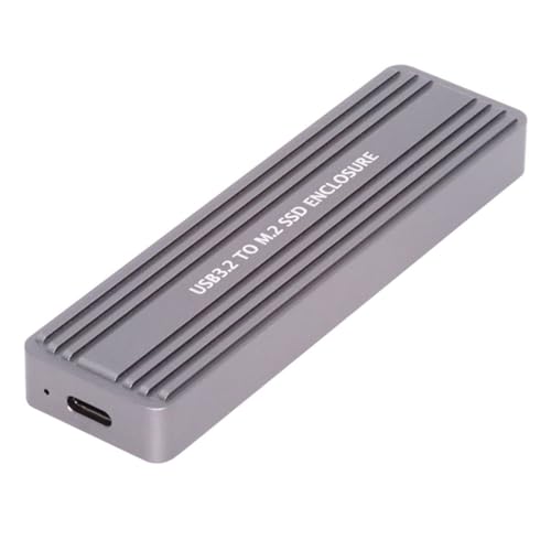 chenyang USB 3.2 zu M.2 NVME/SATA SSD Gehäuseleser, USB 3.2 Gen 2x2 20Gbps 2230/2242/2280mm Gehäuseadapter mit RTL9220 Chipsatz von chenyang
