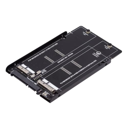 chenyang 12+6Pin & 17+7Pin MAC SSD auf 2,5" SATA 2 in 1 Combo Case Gehäuseadapter für 2010 2011 2012 Mac Air Pro Retina SSD von chenyang