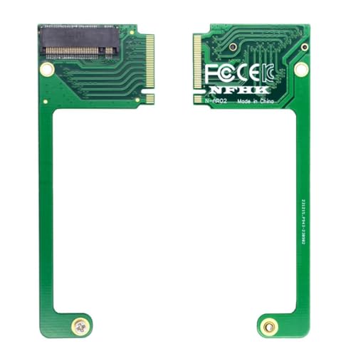 chenyang 2 Pack ROG Ally Gaming Interner M.2 NVME M-Key 2230 zu 2280 mm SSD Upgrade Erweiterungsadapter von chenyang