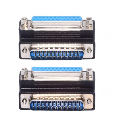 chenyang 2 Pack RS232 DB25Pin Serieller Anschluss 90 Grad abgewinkelter Anschluss Parallel LPT AES/EBU Adapter chenyang 2 Pack RS232 DB25Pin Serieller Anschluss 90 Grad abgewinkelter Anschluss Parallel LPT AES/EBU Adapter von chenyang