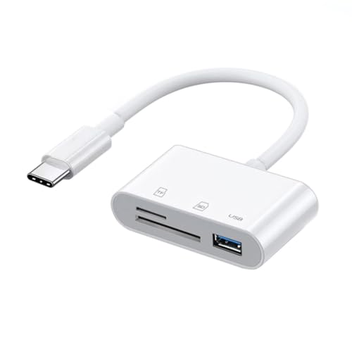 chenyang 3 in 1 USB C auf USB 2.0 TF Micro SD SDXC SDHC Kartenleser Adapter 480Mbit/s kompatibel mit Laptop Tablet Telefon chenyang 3 in 1 USB C auf USB 2.0 TF Micro SD SDXC SDHC Kartenleser Adapter 480Mbit/s kompatibel mit Laptop Tablet Telefon von chenyang