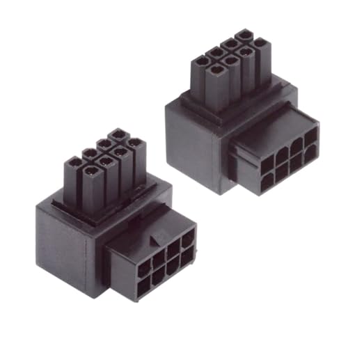 chenyang ATX 8Pin EPS 12V 90 Grad abgewinkelter Stromanschluss Adapter für CPU 2 Stück/Set von chenyang