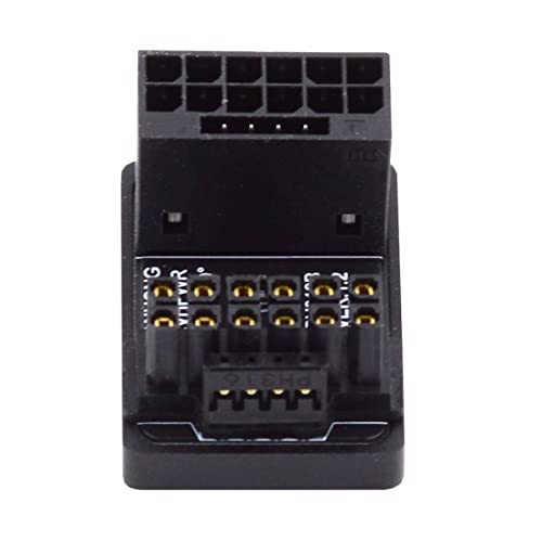 chenyang ATX3.0 PCI-E 5.0 12VHPWR 16Pin Power Modular Change Direction Adapter UP abgewinkelter 360 Grad für 4080 5090TI Grafikkarte chenyang ATX3.0 PCI-E 5.0 12VHPWR 16Pin Power Modular Change Direction Adapter UP abgewinkelter 360 Grad für 4080 5090TI Grafikkarte von chenyang