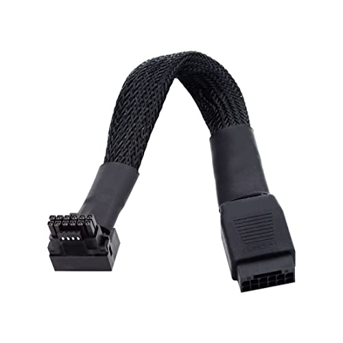chenyang ATX3.0 PCI-E 5.0 12VHPWR Power Modular Kabel Stecker auf Buchse 90 Grad UP abgewinkeltes Verlängerungskabel chenyang ATX3.0 PCI-E 5.0 12VHPWR Power Modular Kabel Stecker auf Buchse 90 Grad UP abgewinkeltes Verlängerungskabel von chenyang