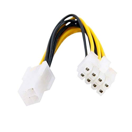 CY 10cm 4-Pin auf 8-Pin EPS 12V ATX Motherboard Netzteil Adapter Konverterkabel von chenyang