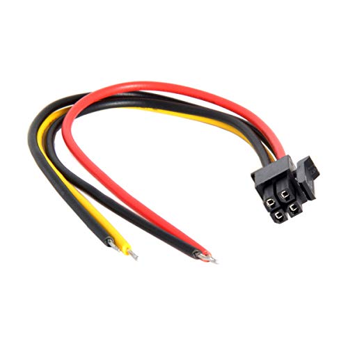 chenyang CY ATX Molex Micro Fit Raster 3.0mm 4Pin Stecker auf Open Wire Adapterkabel 15cm 20AWG UL1007 von chenyang