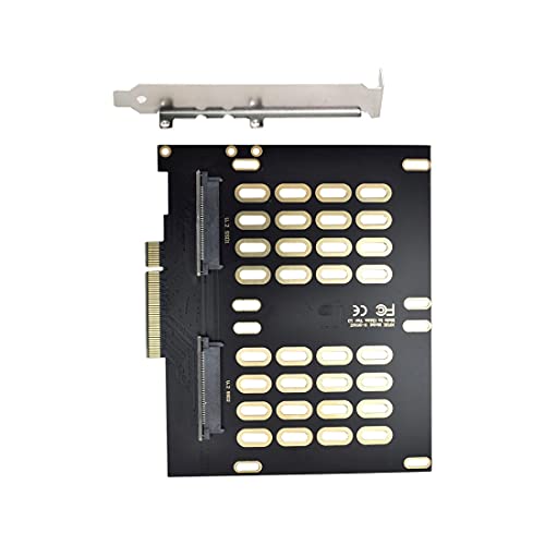 chenyang CY PCIE Express 3.0 Gen3 X8 X16 Raid-Karte auf Dual 2X U.2 SFF-8639 SSD VROC Raid0 Hyper Adapter von chenyang