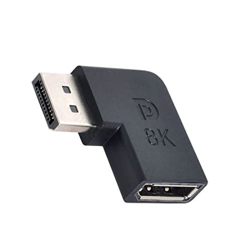 chenyang DisplayPort 1.4 Stecker DisplayPort auf DisplayPort 8K 60hz 4K 144hz 90 Grad Winkeladapter von chenyang