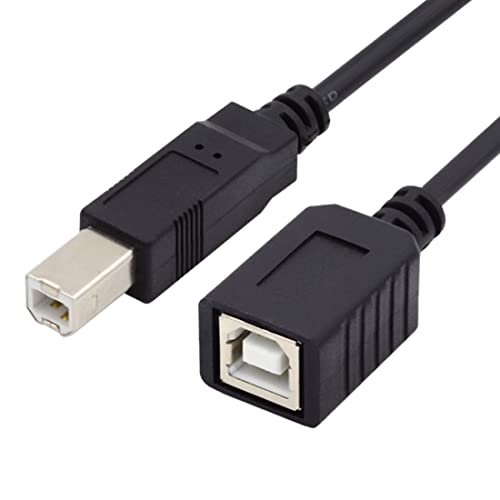 chenyang Drucker Scanner Disk USB 2.0 Typ B Stecker auf Buchse Verlängerungskabel 20cm von chenyang