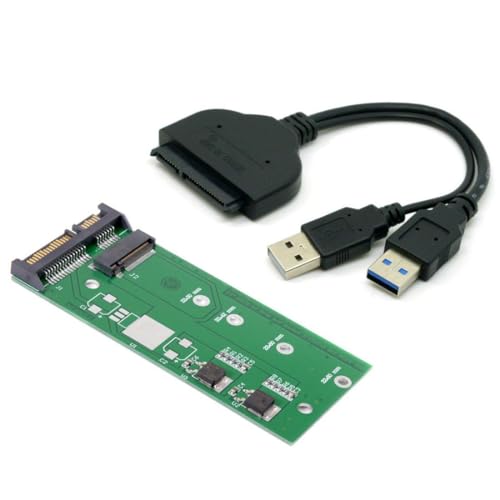 chenyang M.2 NGFF B/M-Key SSD zu 2,5 Zoll SATA Festplatte PCBA Konverter Adapter mit USB 3.0 Datenkabel von chenyang