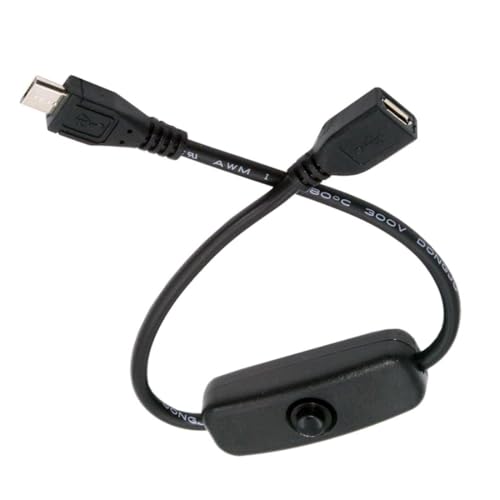 chenyang Micro USB Netzschalter Verlängerungskabel Micro USB Stecker auf Buchse mit An/Aus Netzschalterknopf DC 5V Strom Verlängerungskabel chenyang Micro USB Netzschalter Verlängerungskabel Micro USB Stecker auf Buchse mit An/Aus Netzschalterknopf DC 5V Strom Verlängerungskabel von chenyang