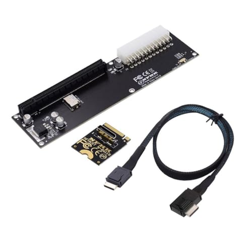 chenyang Oculink SFF-8612 auf PCI-E 3.0/4.0 M.2 M-Key auf PCIe 3.0/4.0 X16 Adapter für eGPU/GPD Win Max2 Externe Grafikkarte & SSD chenyang Oculink SFF-8612 auf PCI-E 3.0/4.0 M.2 M-Key auf PCIe 3.0/4.0 X16 Adapter für eGPU/GPD Win Max2 Externe Grafikkarte & SSD von chenyang