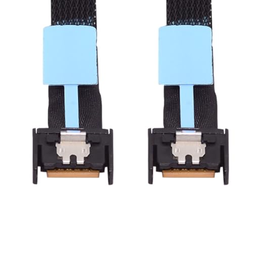chenyang PCI-E 5.0 MCIO 4i 38Pin SFF-TA-1016 Mini Cool Edge IO PCI-Erweiterungskabel Stecker zu Stecker 0.5M von chenyang