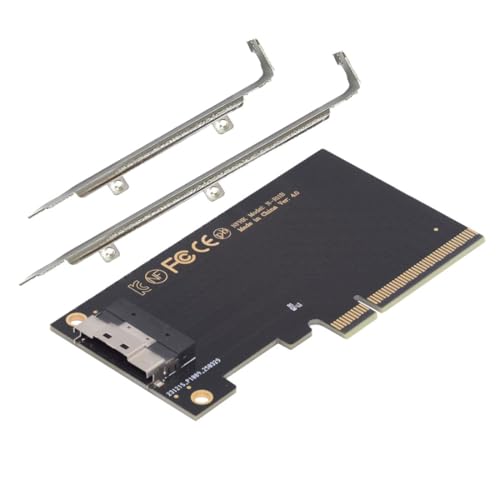 chenyang PCIe 3.0/4.0 X8 auf SFF-8654 8i PCI Express-Erweiterungskartenadapter für externe eGPU-Grafikkarten und SSDs mit 8cm/12cm Steckplatzhalterung chenyang PCIe 3.0/4.0 X8 auf SFF-8654 8i PCI Express-Erweiterungskartenadapter für externe eGPU-Grafikkarten und SSDs mit 8cm/12cm Steckplatzhalterung von chenyang