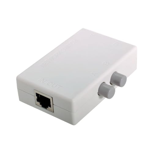 ChenYang RJ45 Switcher Adapter 2 in 1 Out & 1 in 2 Out Manuelle Freigabe Netzwerk Switch Splitter Selector Adapter HUB Box ChenYang RJ45 Switcher Adapter 2 in 1 Out & 1 in 2 Out Manuelle Freigabe Netzwerk Switch Splitter Selector Adapter HUB Box von chenyang