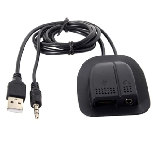 chenyang USB 2.0 Typ A/Audio 3,5 mm Stecker auf Buchse Rucksack Ladedaten Verlängerungskabel für Outdoor Reisen und Camping von chenyang