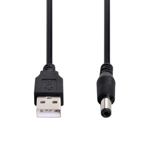 chenyang USB 2.0 auf 5.5x2.5mm DC 5V Netzstecker Ladekabel 1.0M von chenyang