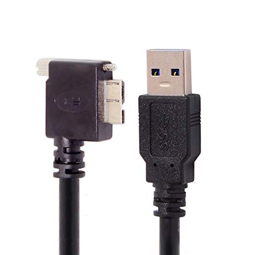 chenyang USB 3.0 auf USB 3.0 Micro-B Datenkabel mit Schraubbefestigung für Industriekamera 90 Degree Right Angled 5.0M chenyang USB 3.0 auf USB 3.0 Micro-B Datenkabel mit Schraubbefestigung für Industriekamera 90 Degree Right Angled 5.0M von chenyang