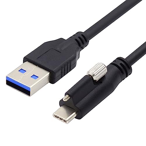 chenyang USB 3.0 auf USB C Verriegelungs Verbindungsstück Datenkabel mit Panel Mount Schraube für Industriekamera 4.9M von chenyang