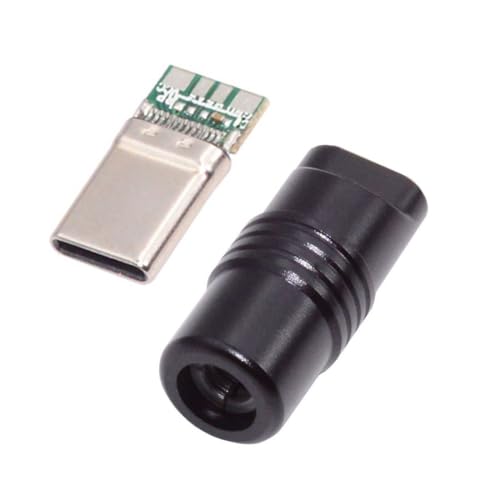 chenyang USB C DIY Anschluss Aluminiumlegierung USB 3.0 Typ C Stecker Anschlussreparatur Ersatz Lötadapter für Kabel mit Außendurchmesser 4,0-6,0mm Schwarz chenyang USB C DIY Anschluss Aluminiumlegierung USB 3.0 Typ C Stecker Anschlussreparatur Ersatz Lötadapter für Kabel mit Außendurchmesser 4,0-6,0mm Schwarz von chenyang