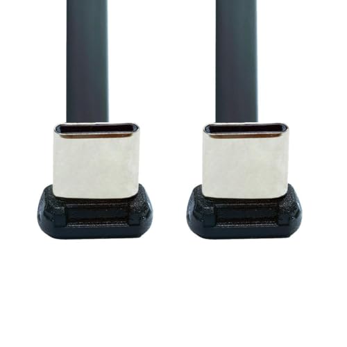 chenyang USB C Kurzes Flachkabel USB 2.0 Typ C Dual 90 Grad abgewinkelt PD 65W Schnellladedaten Verlängerungskabel 70MM chenyang USB C Kurzes Flachkabel USB 2.0 Typ C Dual 90 Grad abgewinkelt PD 65W Schnellladedaten Verlängerungskabel 70MM von chenyang