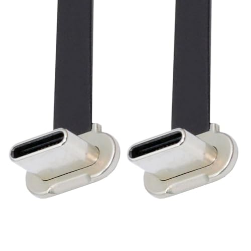 chenyang USB C Kurzflaches Kabel USB 2.0 Typ C Dual 90 Grad abgewinkeltes PD 65W Schnellladungsdatenverlängerungskabel 75mm chenyang USB C Kurzflaches Kabel USB 2.0 Typ C Dual 90 Grad abgewinkeltes PD 65W Schnellladungsdatenverlängerungskabel 75mm von chenyang