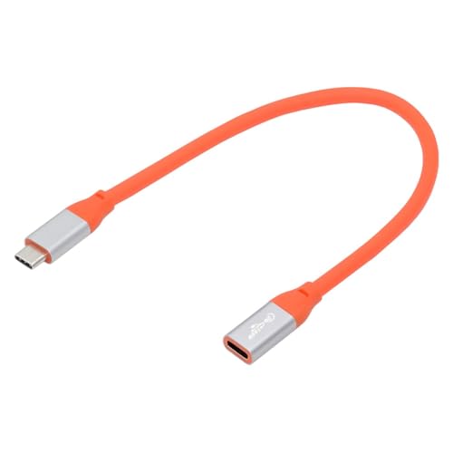 chenyang USB C auf C Verlängerungskabel,USB 3.2 Gen 2x2 Kabel unterstützt 20Gbit/s Datenübertragung, PD 100W Schnellladung 8K@60Hz Videoausgang, 0,98 Fuß/0,3 m von chenyang