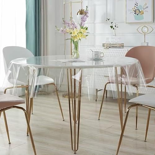 CHENYU Tischdecke Transparent 120 cm Tischdecke Rund Tischdecke Durchsichtig Abwaschbar Desktop-Schutz PVC Tischdecke Transparent fur Party Bankett Karneval Tischdecke Transparent CHENYU Tischdecke Transparent 120 cm Tischdecke Rund Tischdecke Durchsichtig Abwaschbar Desktop-Schutz PVC Tischdecke Transparent fur Party Bankett Karneval Tischdecke Transparent von CHENYU