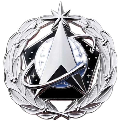 chenzhen Space Force Service Badge, Military Enthusiast Cap Emblem Formale Kleidung Regular Wear Metall Abzeichen Und Brust Abzeichen von chenzhen