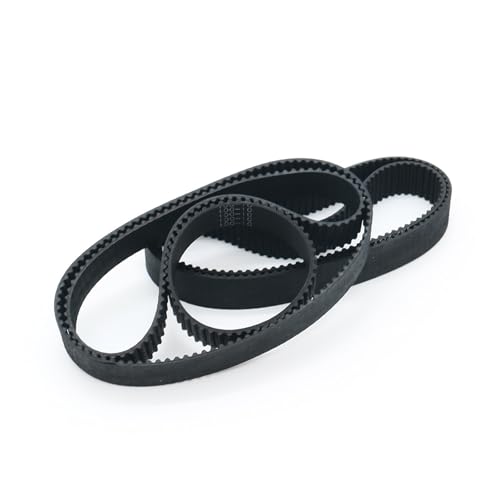 Riemenbreite 10 mm HTD 3M Zahnriemen Teilung 3 mm Länge 90 mm ~ 255 mm Anzahl der 30~85 Zähne 3M Synchronriemen Closed Loop Gummi HTD3M(120mm,1PCS_10MM) von cheofaly