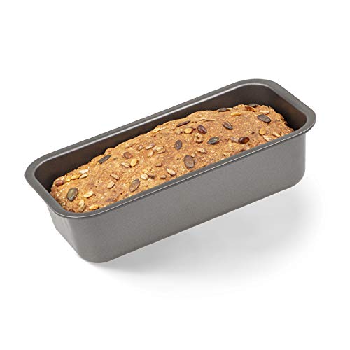 chg 9821-04 Antihaft 25er-Kastenform, Königskuchenform, Brotbackform, anthrazit-metallic, Made in Germany chg 9821-04 Antihaft 25er-Kastenform, Königskuchenform, Brotbackform, anthrazit-metallic, Made in Germany von c|h|g