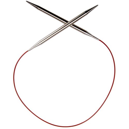 ChiaoGoo Red Lace Rundstricknadel, Edelstahl, 61 cm, Größe 3,5 mm, 7024-4 von chiaogoo