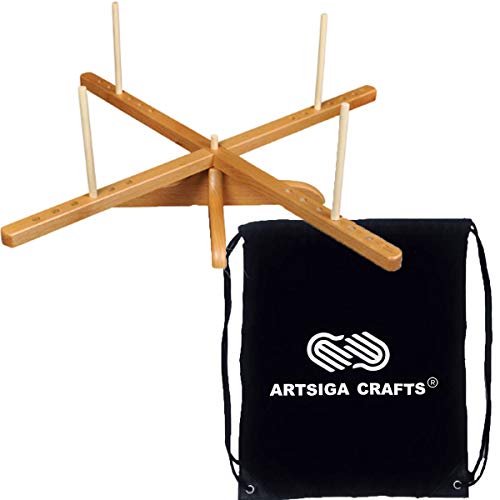 ChiaoGoo Stricknadeln Garn Swift Holz Tischplatte Einheit Bundle mit 1 Artsiga Crafts Project Bag 1098 ChiaoGoo Stricknadeln Garn Swift Holz Tischplatte Einheit Bundle mit 1 Artsiga Crafts Project Bag 1098 von chiaogoo