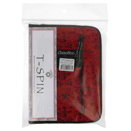 ChiaoGoo T-SPIN Tunesisches Häkelnadelset 14,5cm - 1Stk von chiaogoo