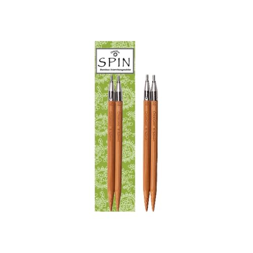 ChiaoGoo Spin bamboo interch. tips 13cm 3.00mm patina - 1pc von chiaogoo
