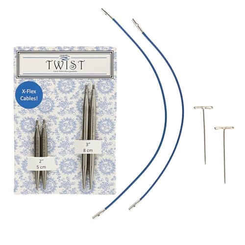 ChiaoGoo TWIST Lace short combo pack 5+8cm 5.00mm - 1pc von chiaogoo