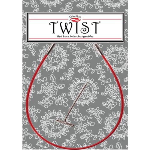 chiaogoo Twist Red Lace Interchangeable Cables 14"-Mini von chiaogoo