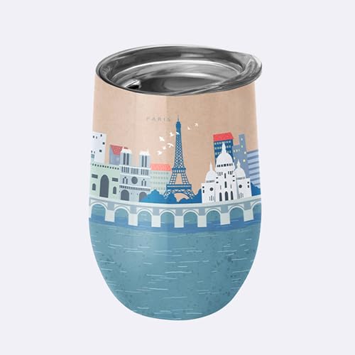 chic.mic Thermobecher - Trinkbecher bioloco office 420 ml Edelstahl (Paris) chic.mic Thermobecher - Trinkbecher bioloco office 420 ml Edelstahl (Paris) von chic.mic
